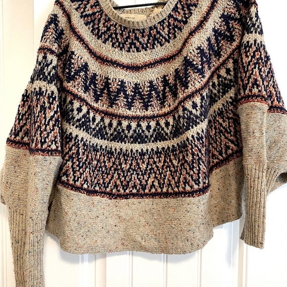 Anthropologie poncho sweater - Picture 2 of 2
